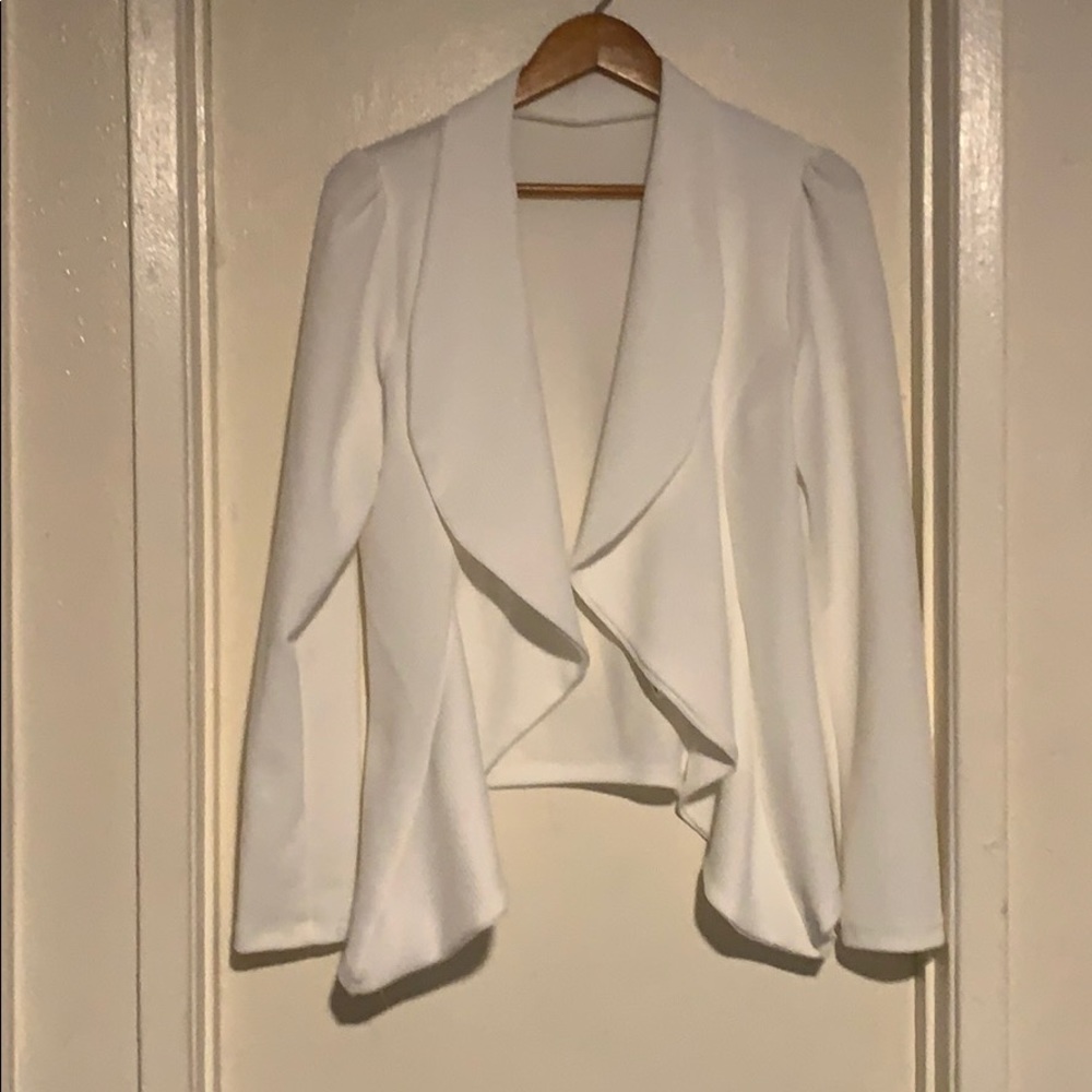 White blazer